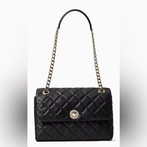 Kate Spade Natalia Quilted Medium Flap Shoulder Bag with FREE Matching Wallet!!